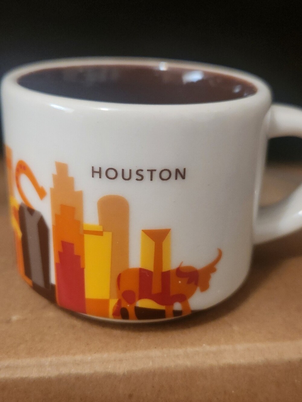 Starbucks You Are Here Houston 2oz. Espresso Mug